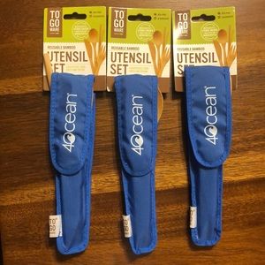 🍴4Ocean x To-Go Ware Reusable Bamboo Utensil Sets